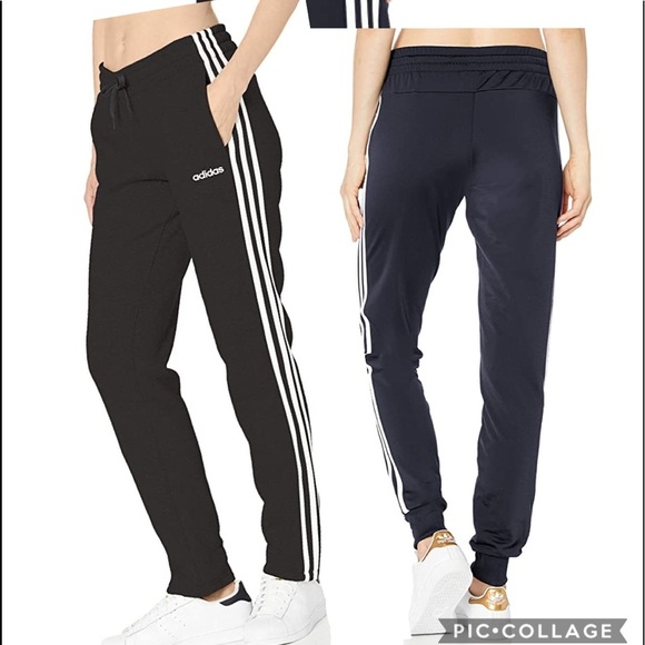 adidas Pants - Adidas Essentials tricot 3-Stripe Fleece Pants NWT
